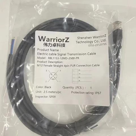 Custom RBL1153-12MD-2500-PR Sensor Actuator Cable
