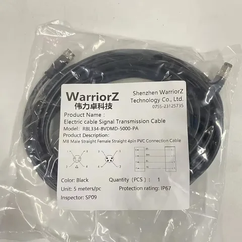 Custom RBL334-8VDMD-5000-PA Sensor Actuator Cable
