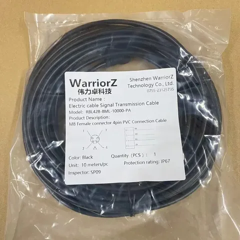 Custom RBL428-8ML-10000-PA Sensor Actuator Cable