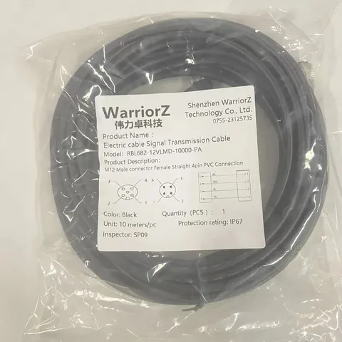 Custom RBL682-12VLMD-10000-PA Sensor Actuator Cable