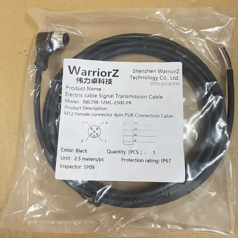 Custom RBL798-12ML-2500-PR Sensor Actuator Cable