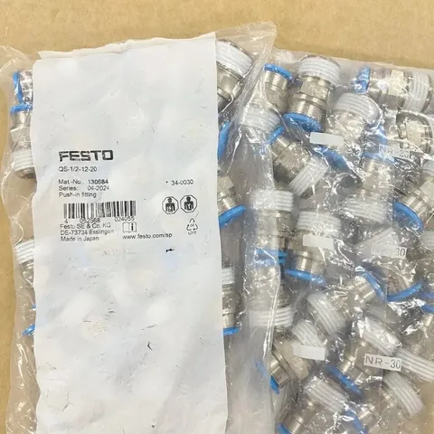 Festo QS-1/2-12 Pneumatic Fitting or Tube
