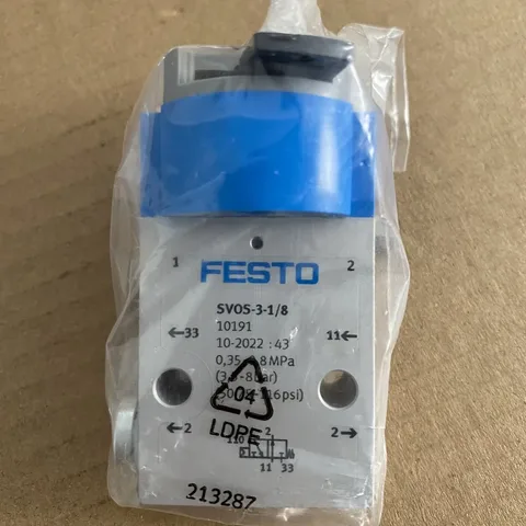 FESTO SVOS-3-1/8 Front panel valve 10191