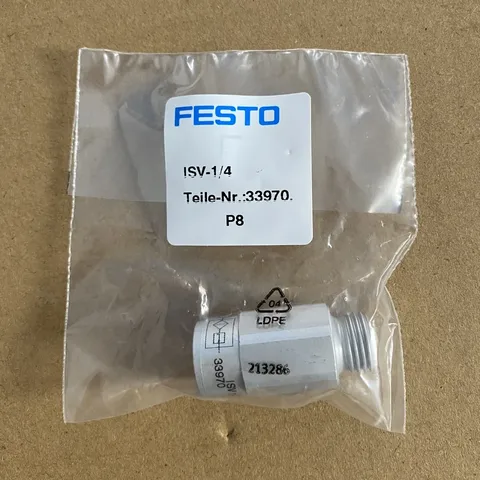 FESTO ISV-1/4 Vacuum security valve 33970