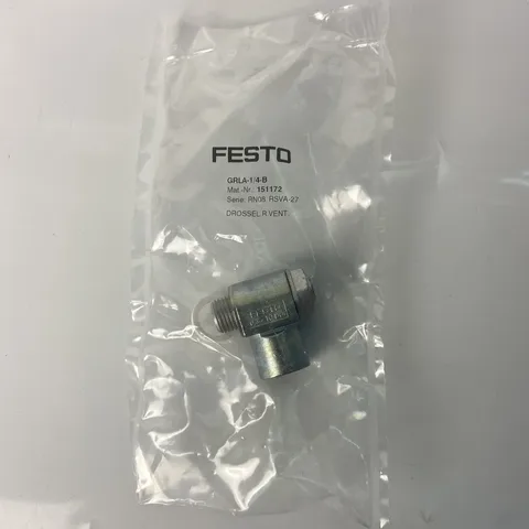 FESTO GRLA-1/4-B One-way flow control valve 151172