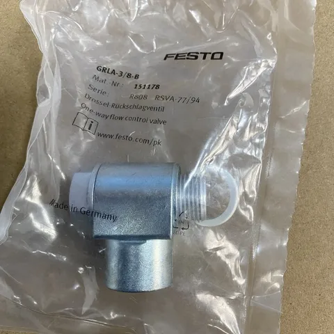 FESTO GRLA-3/8-B One-way flow control valve 151178