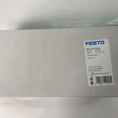 FESTO MFH-5/2-D-3-FR-C Solenoid valve 151711