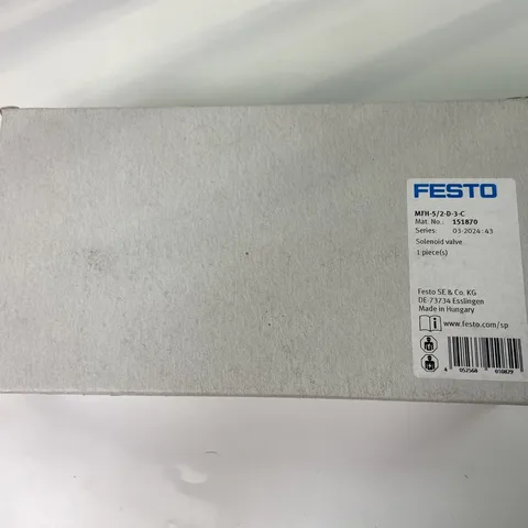 FESTO MFH-5/2-D-3-C Solenoid valve 151870
