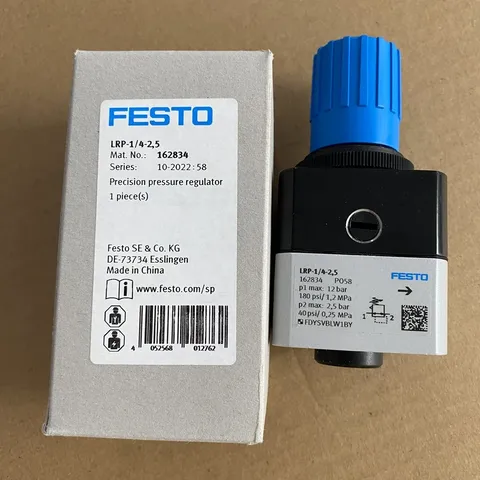 FESTO LRP-1/4-2,5 Precision pressure regulator 162834