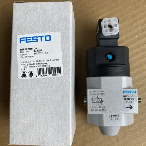 FESTO HEE-D-MINI-24 On/off valve 172956