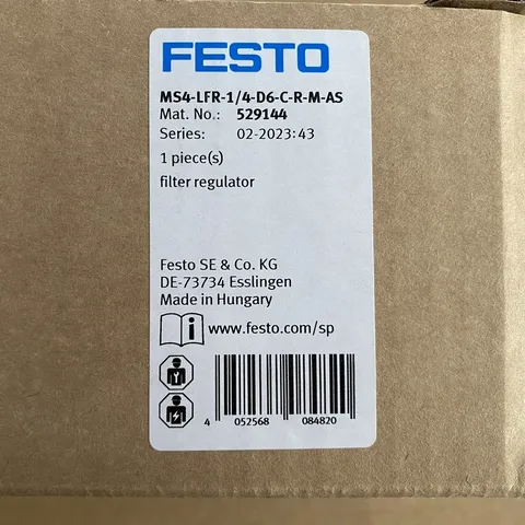 FESTO MS4-LFR-1/4-D6-CRM-AS Filter regulator 529144
