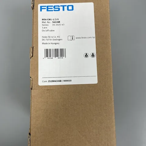 FESTO MS6-EM1-1/2-S On/off valve 541268