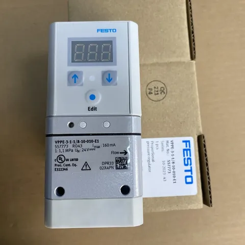 FESTO VPPE-3-1-1/8-10-010-E1 Proportional-pressure regulator 557773