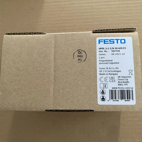 FESTO VPPE-3-1-1/8-10-420-E1 Proportional-pressure regulator 557776