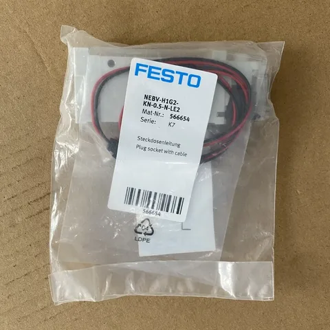 FESTO NEBV-H1G2-KN-0.5-N-LE2 Plug socket with cable 566654