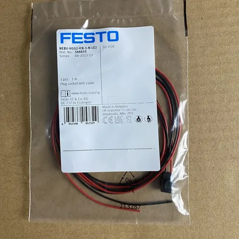 FESTO NEBV-H1G2-KN-1-N-LE2 Plug socket with cable 566655