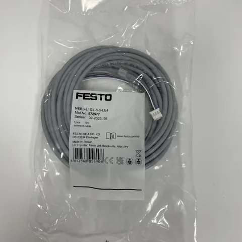 FESTO NEBS-L1G4-K-5-LE4 Connecting cable 572577
