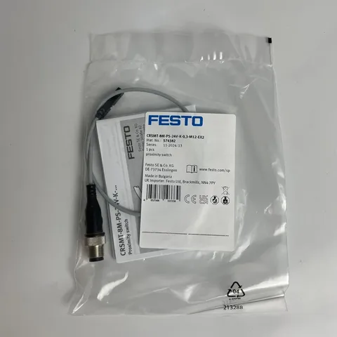 FESTO CRSMT-8M-PS-24V-K-0,3-M12-EX2 Proximity sensor 574382