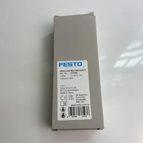 FESTO VUVS-LT20-M52-MD-G18-F7 Solenoid valve 577494