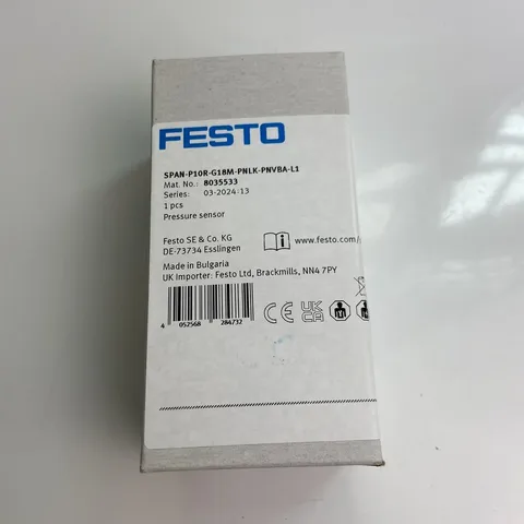 FESTO SPAN-P10R-G18M-PNLK-PNVBA-L1 Pressure sensor 8035533