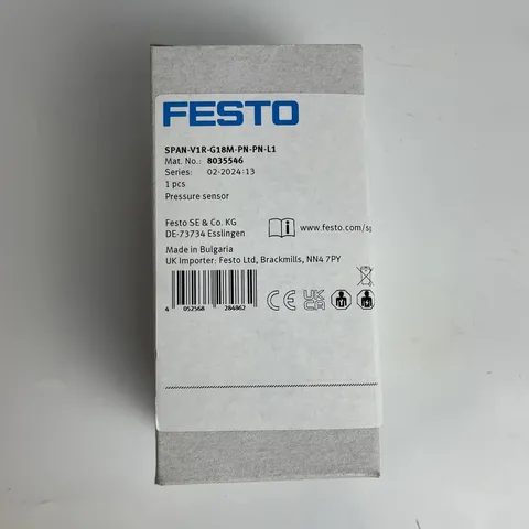 FESTO SPAN-V1R-G18M-PN-PN-L1 Pressure sensor 8035546