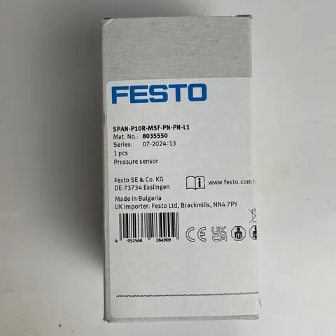 FESTO SPAN-P10R-M5F-PN-PN-L1 Pressure sensor 8035550