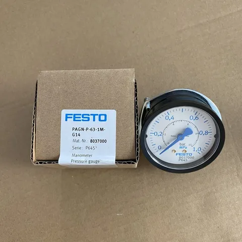 FESTO PAGN-P-63-1M-G14 Flanged pressure gauge 8037000
