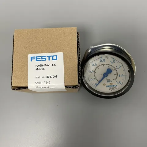 FESTO PAGN-P-63-1.6M-G14 Flanged pressure gauge 8037001
