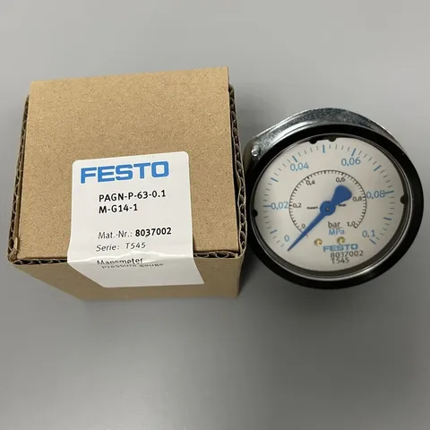 FESTO PAGN-P-63-0.1M-G14-1 Flanged pressure gauge 8037002