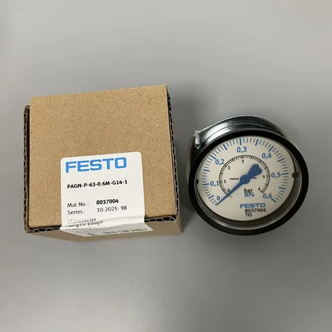FESTO PAGN-P-63-0.6M-G14-1 Flanged pressure gauge 8037004