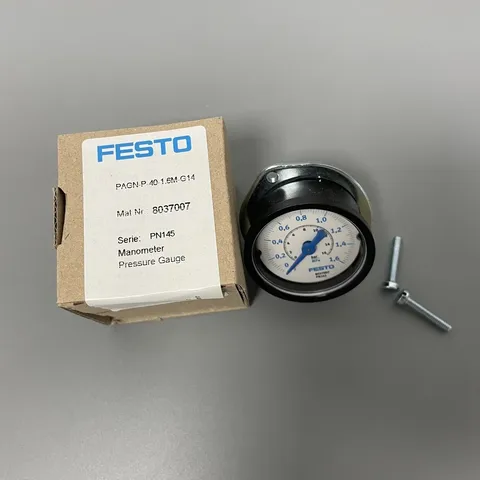 FESTO PAGN-P-40-1.6M-G14 Flanged pressure gauge 8037007
