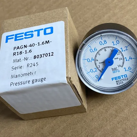 FESTO PAGN-40-1.6M-R18-1.6 Pressure gauge 8037012