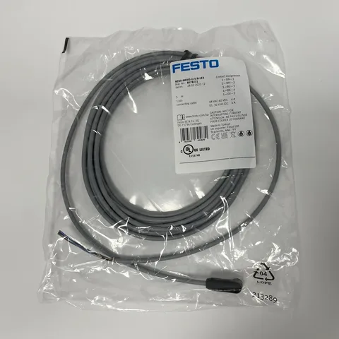 FESTO NEBA-M8W3-U-5-N-LE3 Connecting cable 8078231