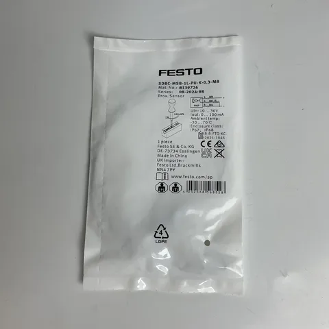 FESTO SDBC-MSB-1L-PU-K-0.3-M8 Proximity sensor 8139726