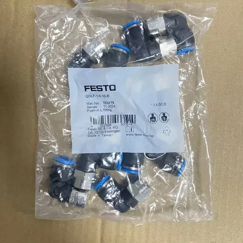 FESTO QSLF-1/4-10-B Push-in L-fltting 153279