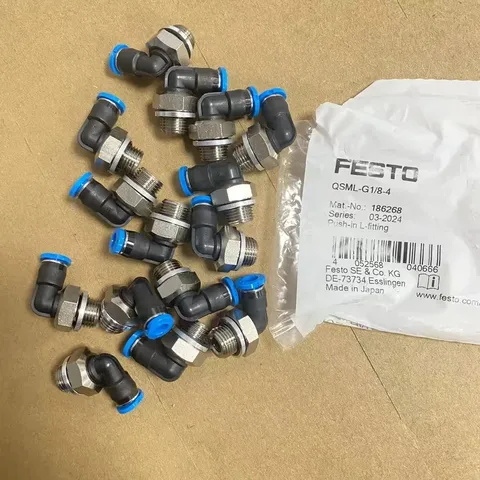 FESTO QSML-G1/8-4 Push-in L-fltting 186268