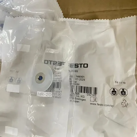 FESTO ESS-30-SS Suction cup with connection 189301