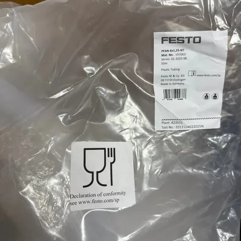 FESTO PFAN-8X1,25-NT Plastic tubing 197063