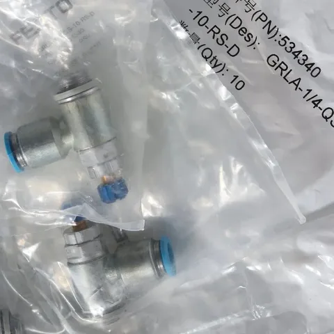 FESTO GRLA-1/4-QS-10-RS-D One-way flow control valve 534340