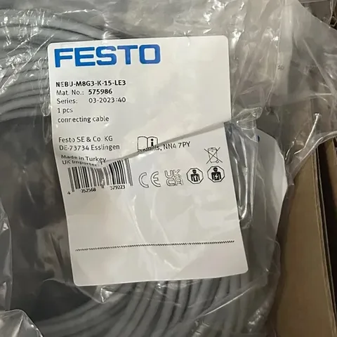 FESTO NEBU-M8G3-K-15-LE3 connecting cable 575986