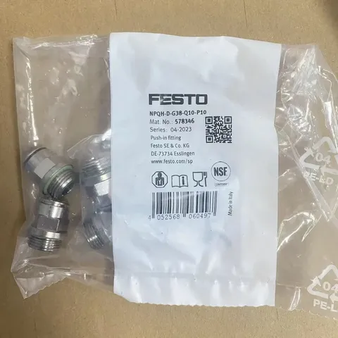 FESTO NPQH-D-G38-Q10-P10 Push-in fltting 578346