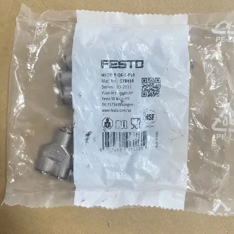 FESTO NPQH-Y-Q6-E-P10 Push-in Y-connector 578410