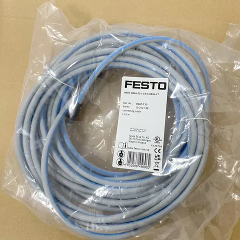 FESTO NEBC-D8G4-ES-15-N-S-D8G4-ET Connecting cable 8065135