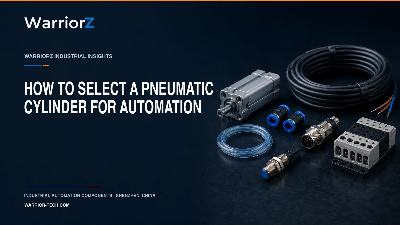 How to Select a Pneumatic Cylinder for Packaging, Assembly, and Handling Equipment